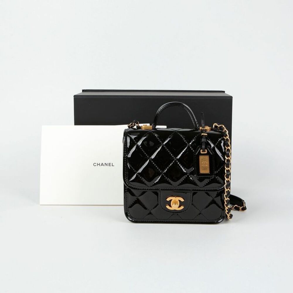 Top Handle Flap Tote Shoulder Bag